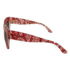 Dolce & Gabbana | Accessories | Dolce Gabbana Red Lace  display picture 1
